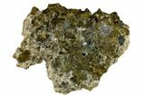 Siderite Crystals on Chalcopyrite - Peru #173411-2